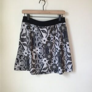 Prana A-line‎ Floral Skirt